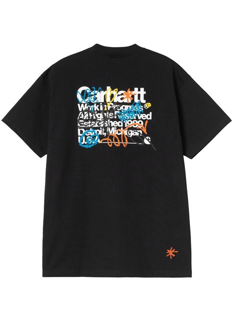 t-shirt s/s primary uomo nera CARHARTT WIP | I03623889.XX